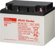 Cellpower CP40-12I 12V-40Ah VdS L197 B165 H170mm, M6