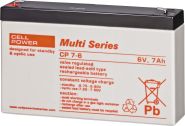 Cellpower CP7-6 6V-7Ah L151 B34 H100mm, Faston 4,8mm