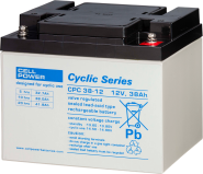 Cellpower CPC38-12 12V-38Ah L198 B166 H171mm, M6