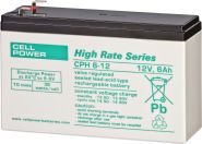 Cellpower CPH6-12 12V-6Ah L151 B51 H101mm, Faston +6,3mm -4,8mm