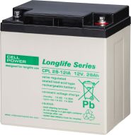 Cellpower CPL28-12IA 12V-28Ah L166 B125 H175mm, M5