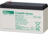 Cellpower CPL9-12L 12V-9Ah L151 B65 H102mm, Faston 6,3mm