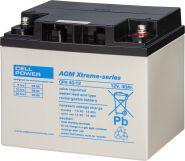 Cellpower CPX40-12 12V-40Ah L197 B165 H171mm, M6