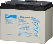 Cellpower CPX80-12 12V-80Ah L260 B168 H215mm, M8