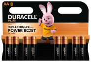 Duracell Power Boost Alkaline 1,5V LR06 AA  Blister 8