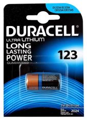 Duracell Lithium 3V CR123 Blister 1