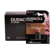 Duracell Lithium 3V CR123A Doos 10