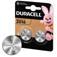 Duracell Lithium 3V DL2016 Blister 2 - Thumbnail Image