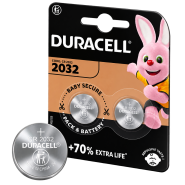 Duracell Lithium 3V DL2032 Blister 2 - Thumbnail Image