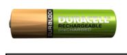 Duracell Rechargeable NiMH 1,2V 1300mAh AA Blister 4