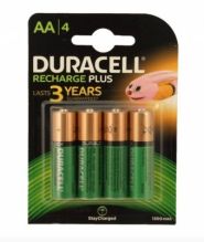 Duracell Rechargeable NiMH 1,2V 1300mAh AA Blister 4