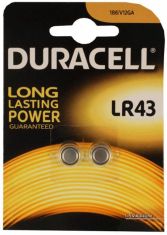 Duracell Alkaline 1,5V LR43 Blister 2