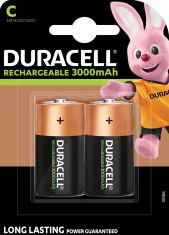 Duracell Rechargeable NiMH 1,2V 3000mAh C Blister 2