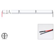 ELP NiCd pack 3 HT AA 3,6V 0,8Ah E-light stick draad