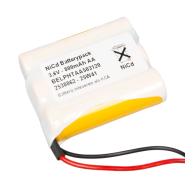 ELP NiCd pack 3 HT AA 3,6V 0,7Ah SBS Draad