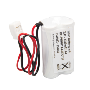 ELP NiMH pack 2 HT AA 2,4V 1,2Ah E-light 112 C131