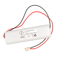 ELP NiMH pack 4 HT AA 4,8V 1,2Ah E-light 122 C91
