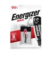 Energizer Max Alkaline 9V 6LR61  Blister 1