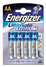 Energizer Lithium 1,5V L91 AA Blister 4