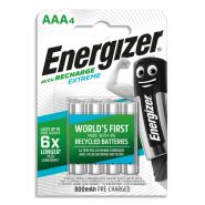 Energizer Rechargeable NiMH 1,2V 800mAh AAA Blister 4