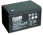 Fiamm 12FGH50 12Ah 12V VdS L151 B98 H95, Faston 6,3mm