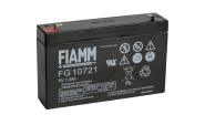 Fiamm FG10721 7,2Ah 6V VdS L150 B34 H94, Faston 4,8mm