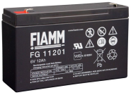 Fiamm FG11201/2 12Ah 6V  L151 B50 H93, Faston 4,8mm