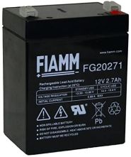 Fiamm FG20271 2,7Ah 12V VdS L79 B55,5 H99, Faston 4,8mm