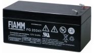 Fiamm FG20341 3,4Ah 12V VdS L134 B65 H60, Faston 4,8mm