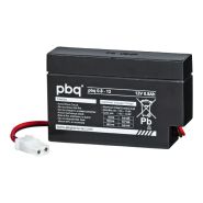 PBQ 0.8-12 12V-0,8Ah L96 B25 H62mm, AMP Connector