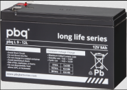 PBQ L 9-12 L 12V-9Ah V-0 L151 B65 H102mm, Faston 6,3mm