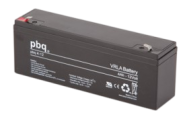 PBQ 12-12 12V-12Ah VdS V-0 L151 B98 H98mm, Faston 6,3mm