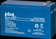 PBQ LF 10-12 LiFePo4 12V-10Ah L151 B65 H100mm, Faston 6,3mm