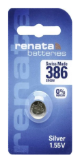 Renata Zilveroxide 1,55V 386 Blister 1