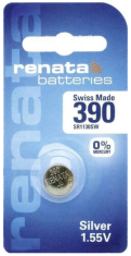 Renata Zilveroxide 1,55V 390 Blister 1