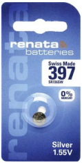 Renata Zilveroxide 1,55V 397 Blister 1
