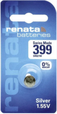 Renata Zilveroxide 1,55V 399 Blister 1