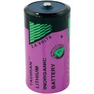 Tadiran Lithium ThyChl batt 3,6V SL2770S C basis high capa (per stuk verpakt)