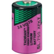 Tadiran Lithium batt 3,6V SL750S Xtra 1/2AA basis snelstart (per stuk verpakt)