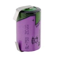 Tadiran Lithium batt 3,6V SL750T Xtra 1/2AA TAGS (per stuk verpakt)