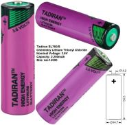 Tadiran Lithium batterij 3,6V SL760S Xtra AA basis snelstart