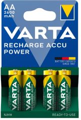 Varta Recharge Accu Power NiMH 2600mAh AA Blister 4