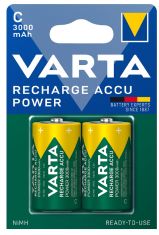 Varta Recharge Accu Power NiMH 3000mAh C Blister 2