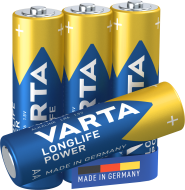 Varta Longlife Power Alkaline 1,5V LR06  AA Blister 4