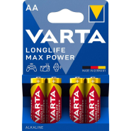 Varta Longlife Max Power Alkaline 1,5V LR06 AA Blister 4