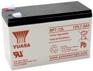 Yuasa NP7-12L 12V 7Ah VdS L151 B65 H97,5mm, Faston 6,35mm