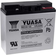 Yuasa REC22-12I 12V 22Ah  L181 B76,2 H167mm, M5