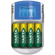 Varta LCD Charger incl. 4 x AA 2600mAh + 12V + USB