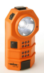 Mica ML-601 BK oplaadbare handlamp