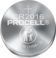 Duracell Procell lithium coin CR2016 3V 85mAh BL5